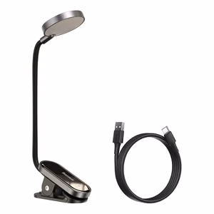 Baseus mini LED lamp with clip gray (DGRAD-0G)