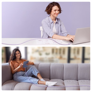 Joyroom Multi-Color Series A14 USB-C / USB-C 100W Kaapeli 1.2m - violetti