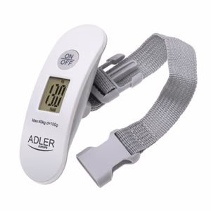 Adler Travel Luggage Scale AD 8189 Maximum weight (capacity) 40 kg Accuracy 100 g White