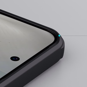 Nillkin Super Frosted Shield Pro Suojakuori Google Pixel 10/10 Pro:lle - Musta