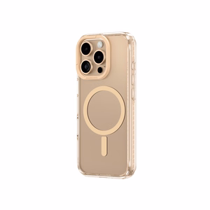 AmazingThing Titan Pro Mag Suojakuori magneettisella renkaalla iPhone 16 Pro:lle - Rose Gold