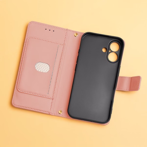 TFO Smart Triangle kirjamallinen suojakotelo Xiaomi Redmi A7 Pro -puhelimelle – vaaleanpunainen