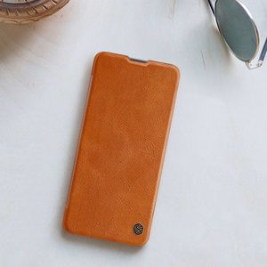 Nillkin Qin Asia Asia Xiaomi Redmi Note 11 Pro + (Kiina) / Redmi Note 11 Pro (Kiina) / Mi11i HyperCharge Camera Protector Holster Cover Flip Case Musta