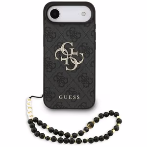 Guess 4G Strap 4G Classic Logo Suojakuori iPhone Airille - musta