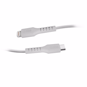 SBS TECABLELIGTC1W USB-C - Lightning Kaapeli MFi-sertifioitu, 1m - valkoinen