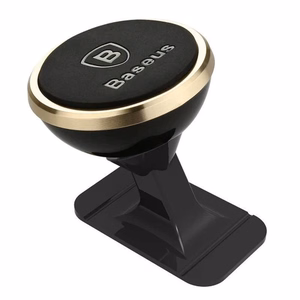 Baseus 360° magneettinen autoteline (Overseas Edition) - kulta