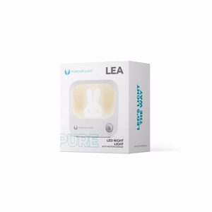 LED BUNNY yövalo PURE FLC-10 LEA PIR valkoinen 500mAh Forever Light