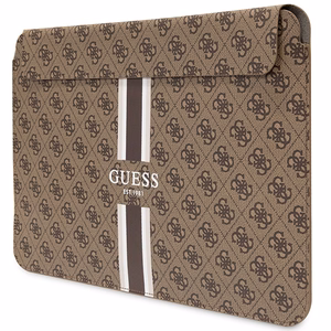 Guess 4G Printed Stripes suojus 16 tuuman kannettavalle - ruskea