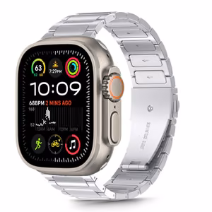 Tech-Protect Stainless Classic Apple Watch 6/7/8/9/10/SE/Ultra 1/2 (44/45/46/49mm) Hopeinen