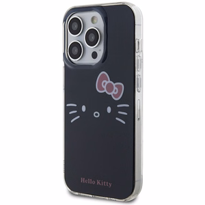 Hello Kitty IML Kitty Face Suojakuori iPhone 14 Pro:lle - musta