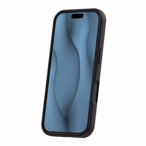 Silikoninen ohut magneettinen suojakuori iPhone 17 Pro Max 6,9 musta