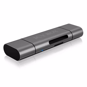 Raidsonic ulkoinen korttilukija monitoimisella USB-liittimellä, ulkoinen, Micro SDHC, Micro SDXC, microSD 3.0 UHS-I, SD, SDHC, SDXC, SD 2.0 UHS-I, MMC, ulkoinen