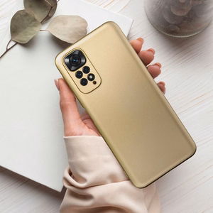 Metallinen Suojakuori Xiaomi Redmi 12C kultainen