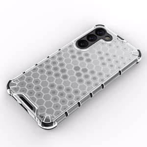 Honeycomb Suojakuori Samsung Galaxy S23+:lle panssaroitu hybridikotelo musta