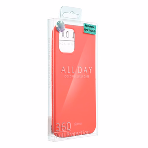 ROAR ALL DAY COLORFUL JELLY Suojakuori IPHONE 17 Pro Max:lle persikkapinkki