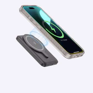 AmazingThing Titan Pro Mag Suojakuori Magneettisella Renkaalla iPhone 16 Pro:lle - harmaa