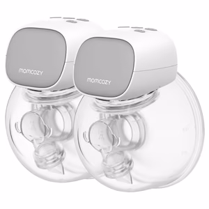 Momcozy S9 Pro – wearable breast pump, double set, 180 ml, grey
