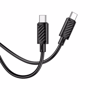 Kaapeli USB C - USB C Hoco 3A 60W 2 m X88 musta