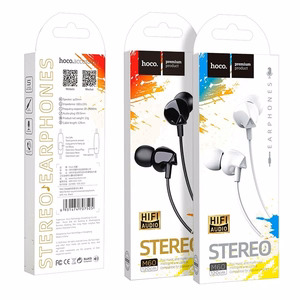 Hoco M60 langalliset nappikuulokkeet Jack 3,5mm - musta