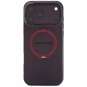 Mercedes AMG IML Double Layer Urban Line with Ring Stand MagSafe case for iPhone 18 Pro Max / 17 Pro Max - burgundy