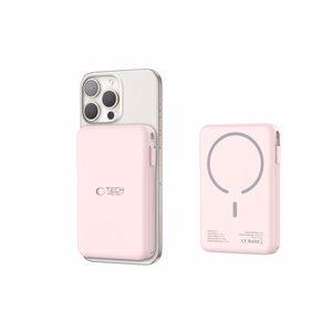 Powerbank Tech-Protect PB31 LifeMag MagSafe 10000 mAh - pink