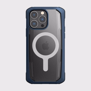 Raptic X-Doria Secure Case iPhone 14 Pro Max MagSafe panssaroitu kansi sininen