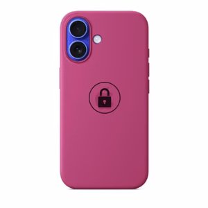 Silicone Case v2 -suojakuori iPhone 16:lle, Fuchsia
