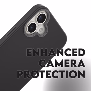 CARE Fashion case with MagSafe iPhone 16 Plus, Black