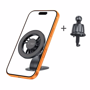 Tech-Protect N56 autopidike kojelautaan/ilmaventtiiliin - musta