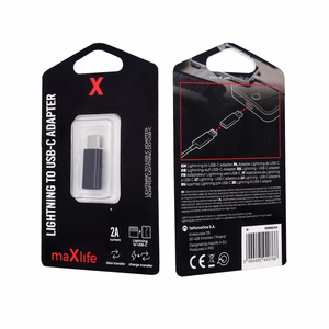 Maxlife Lightning to USB-C -adapteri