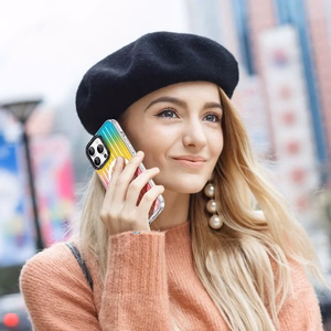 Dux Ducis Zest Suojakuori Apple iPhone 16 Pro Max Gradient Rainbow