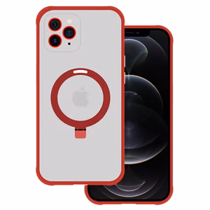 Tel Protect Magical Magsafe Stand Suojakuori iPhone 11 Pro:lle punainen