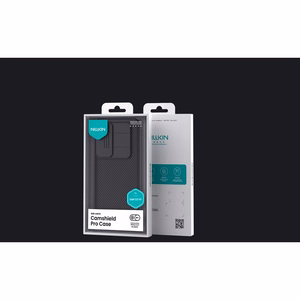 Nillkin CamShield Pro -suojakuori Samsung S25 FE -puhelimelle, musta