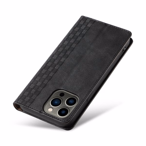 Magnet Strap Case for Samsung Galaxy S23+ Flip Wallet Mini Lanyard Stand Black