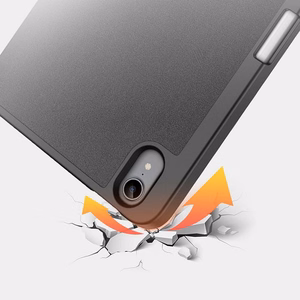 Dux Ducis DOMO -taittosuojakuori kynälokerolla iPad mini 7/6 musta