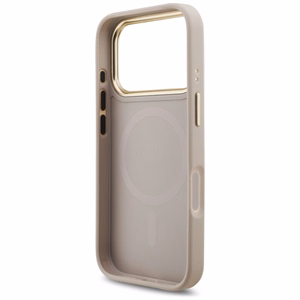 Guess 4G Stripe MagSafe suojakuori iPhone 17 Pro - pinkki