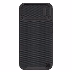 Nillkin Textured S Case iPhone 14 Plus panssarisuojus, jossa on kamerasuoja, musta