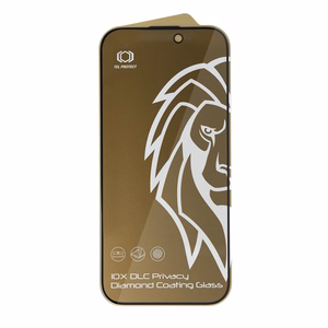 Karkaistu lasi Tel Protect 10X Privacy DLC Diamond Coating iPhone 16 Pro/17:lle