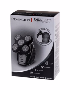 Remington Ultimate Series RX5 XR1500 – cordless head shaver with 5 shaving heads, black