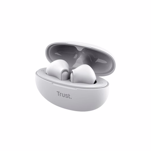 Trust Yavi Bluetooth TWS langattomat nappikuulokkeet ENC:llä, valkoiset