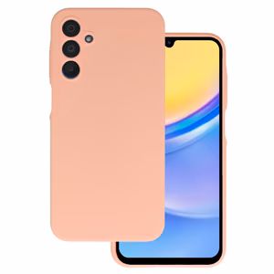 Silicone Lite Case for Samsung Galaxy A15 4G/5G Peach