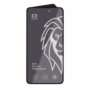 Tempered glass Tel Protect 10X Privacy Titanium for Iphone 14 Pro