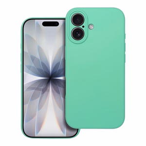 Silikoninen suojakuori iPhone 17:lle 2mm mint