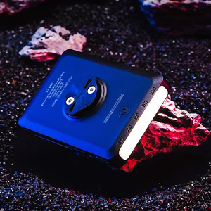 Rockbros JP008 pyörän etuvalo varavirtalähteellä 5000mAh 150lm IPX6 - musta