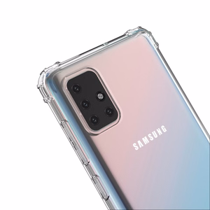Wozinsky Anti Shock kestävä tapaus Military Grade Protection Samsung Galaxy A72 4G läpinäkyvästä Samsung Galaxy A72 4G