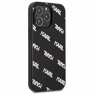 Karl Lagerfeld Allover kotelo iPhone 13 Pro / iPhone 13 - musta
