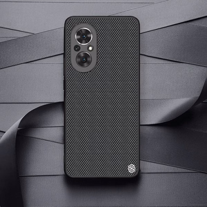 Nillkin Textured Case kestävä vahvistettu kotelo geelirunko ja nylon takaisin Honor 50 SE musta