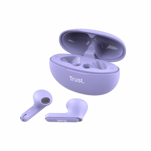 Trust Yavi Bluetooth TWS langattomat nappikuulokkeet ENC:llä, violetit