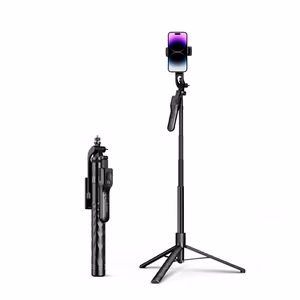 Selfie stick Orico SPM175 tripod 1/4" for phone camera with 360 degree rotation Bluetooth 5.2 - black