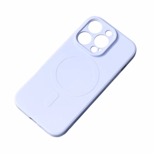 MagSafe-yhteensopiva silikonikuori iPhone 15 Pro:lle Silicone Case - sininen